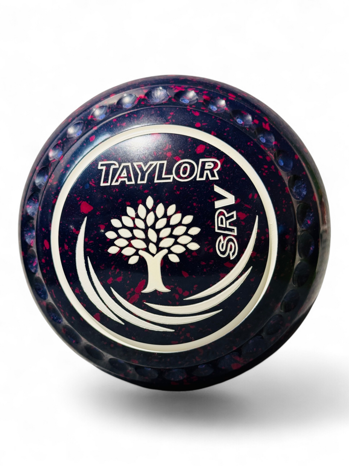 Taylor SRV Dark Blue/Magenta Tree Size 2 Half Pipe 35 Stamp