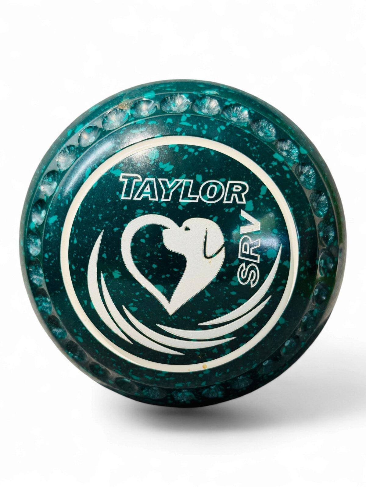 Taylor SRV Dark Green/Green Dog Heart Size 2 Half Pipe 35 Stamp