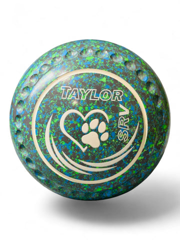 Taylor SRV Iced Lime Paw Size 2 Half Pipe 35 Stamp