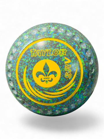 Taylor SRV Iced Lime Fleur De Lis Size 2 Half Pipe 35 Stamp