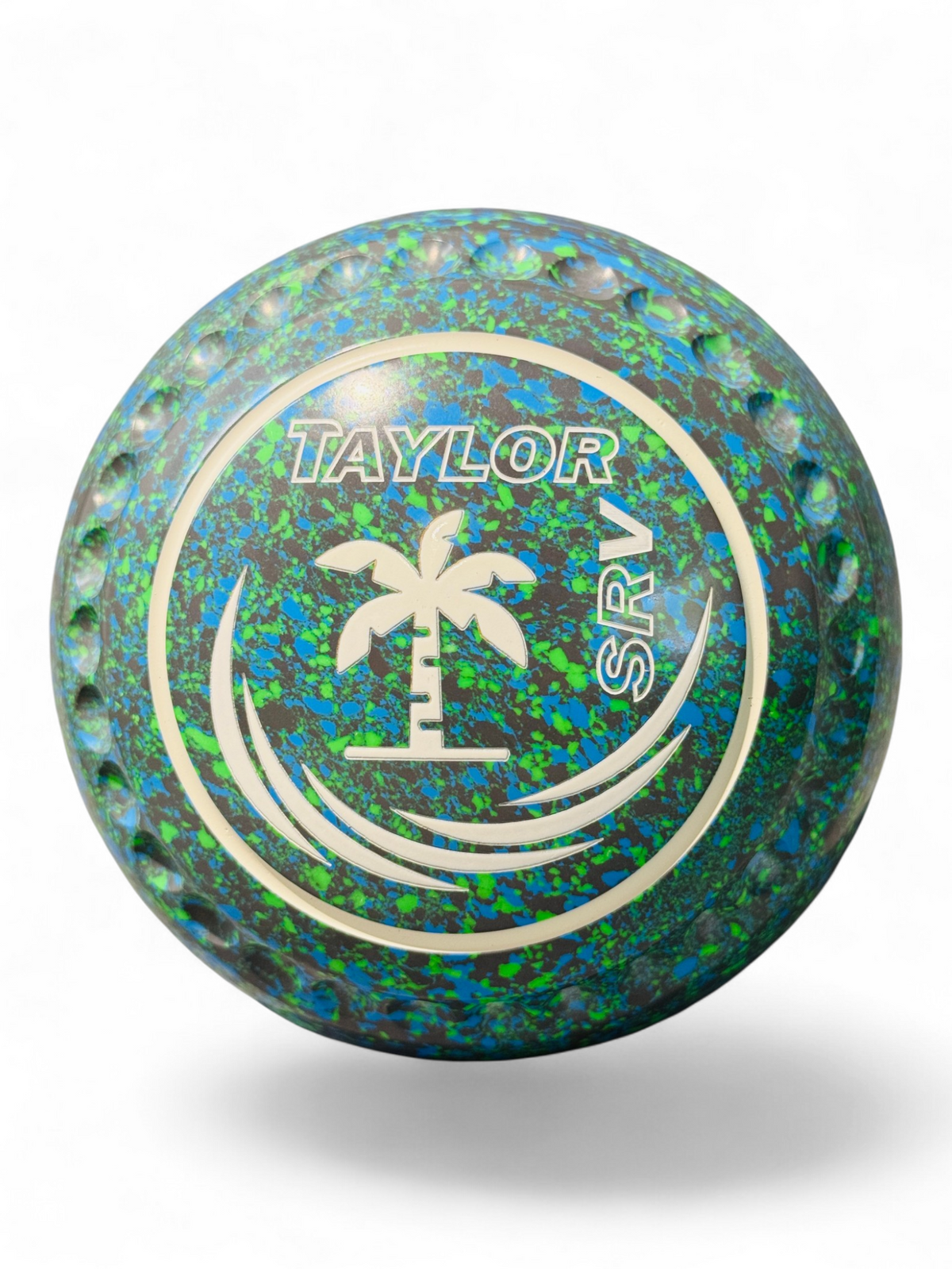 Taylor SRV Iced Lime Palm Tree Size 2 Half Pipe 35 Stamp