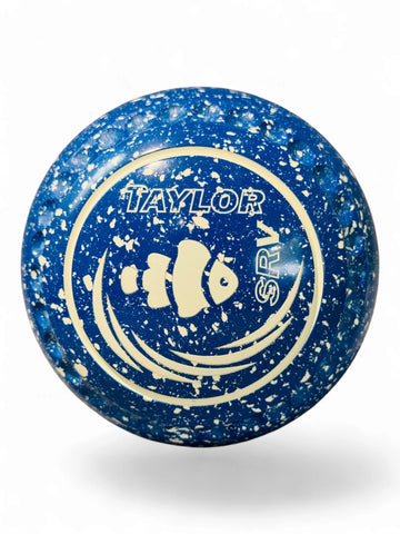 Taylor SRV Blue/White Clown Fish Size 2 Half Pipe 35 Stamp