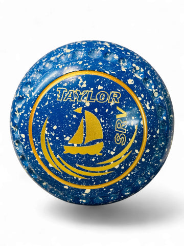 Taylor SRV Blue/White Sailboat Size 2 Half Pipe 35 Stamp