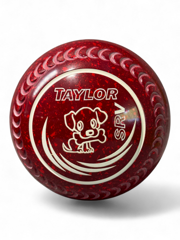 Taylor SRV Maroon/Red Dog Size 2 Crescent 35 Stamp