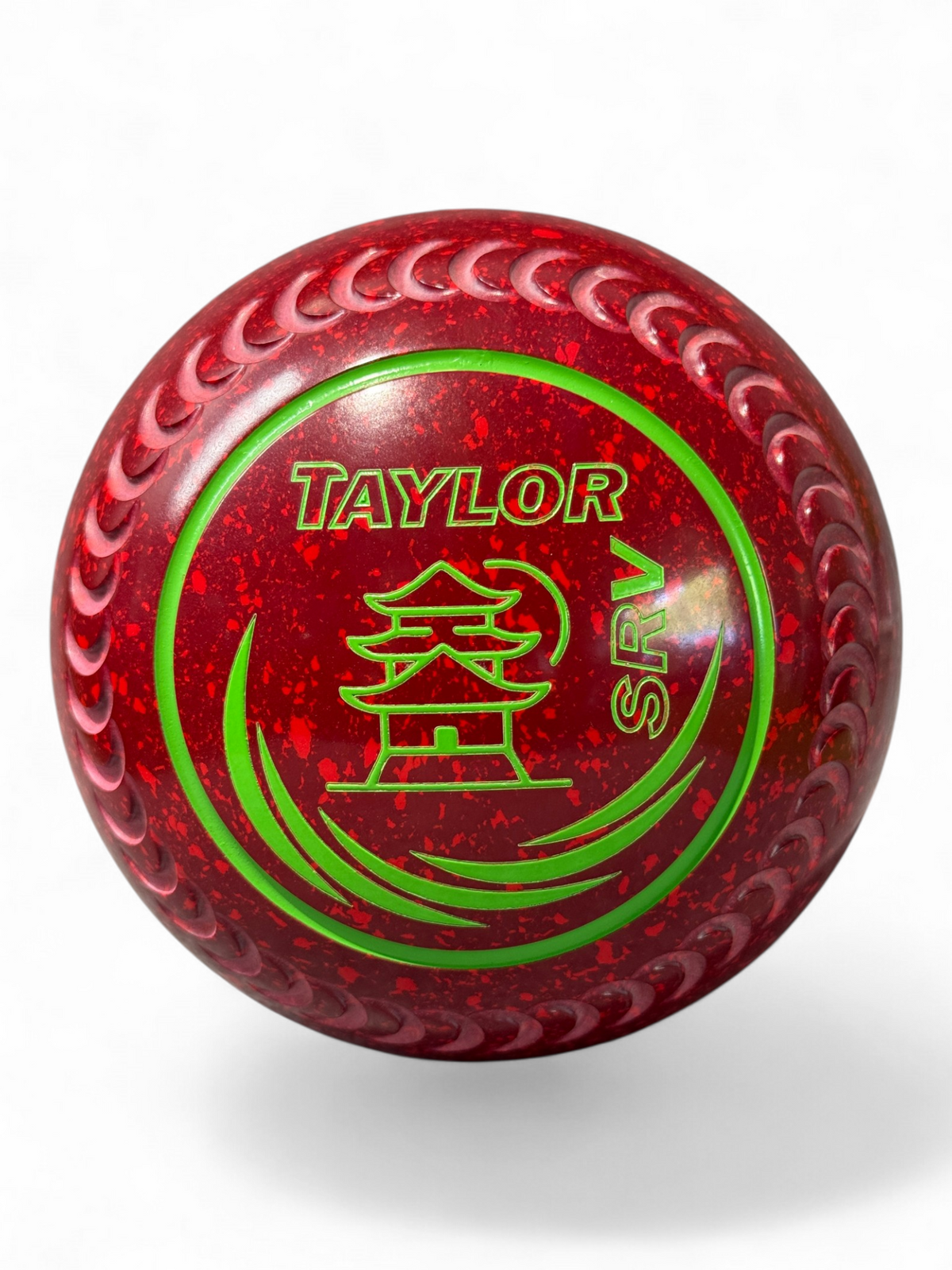 Taylor SRV Maroon/Red Hut Size 2 Crescent 35 Stamp