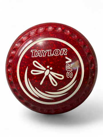 Taylor SRV Maroon/Red Dragonfly Size 2 Half Pipe 35 Stamp