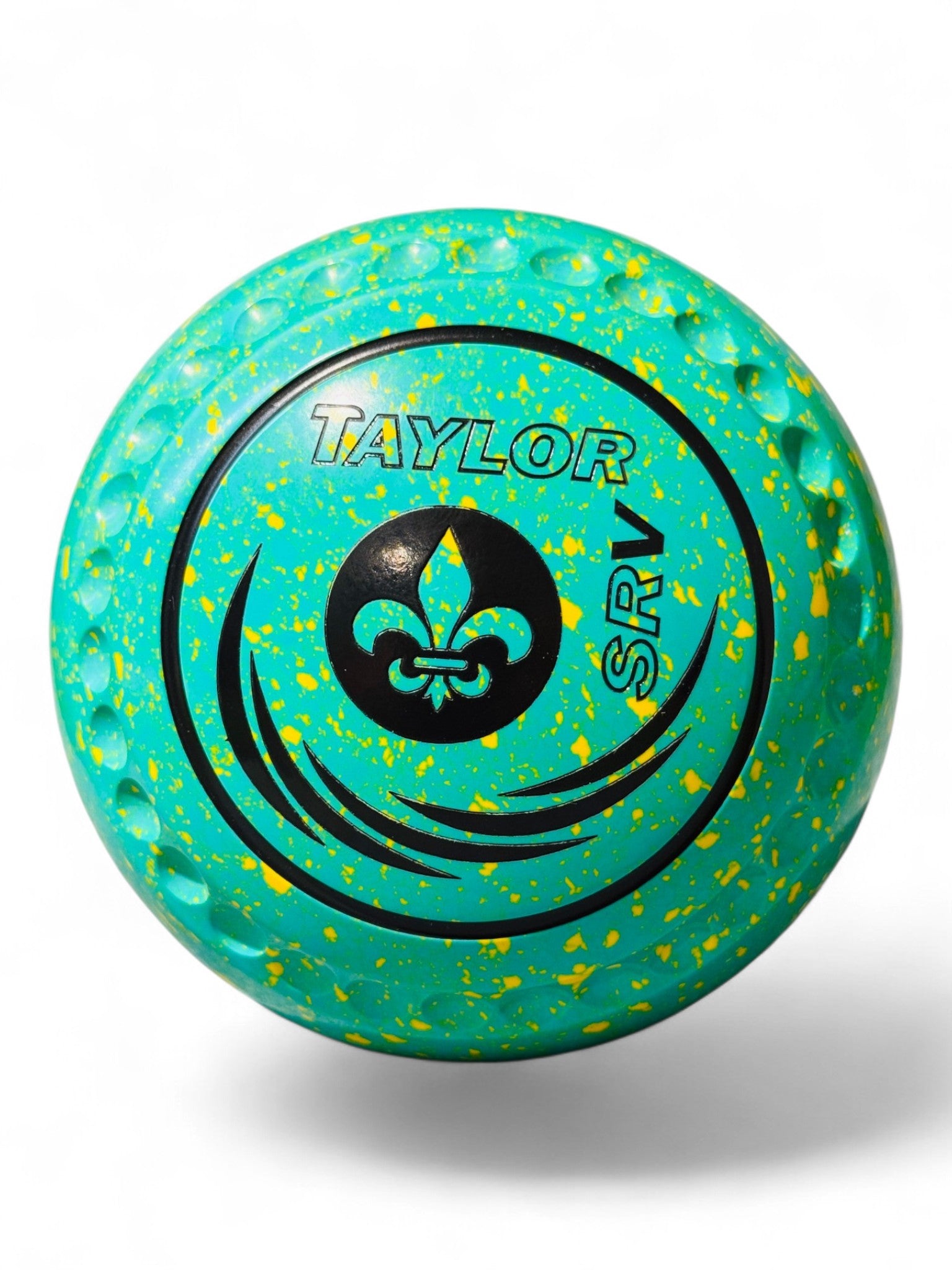 Taylor SRV Mint/Yellow Fleur De Lis Size 2 Half Pipe 35 Stamp