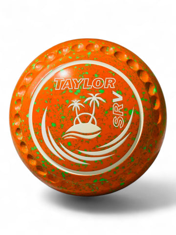Taylor SRV Orange/Lime Island Size 2 Half Pipe 35 Stamp