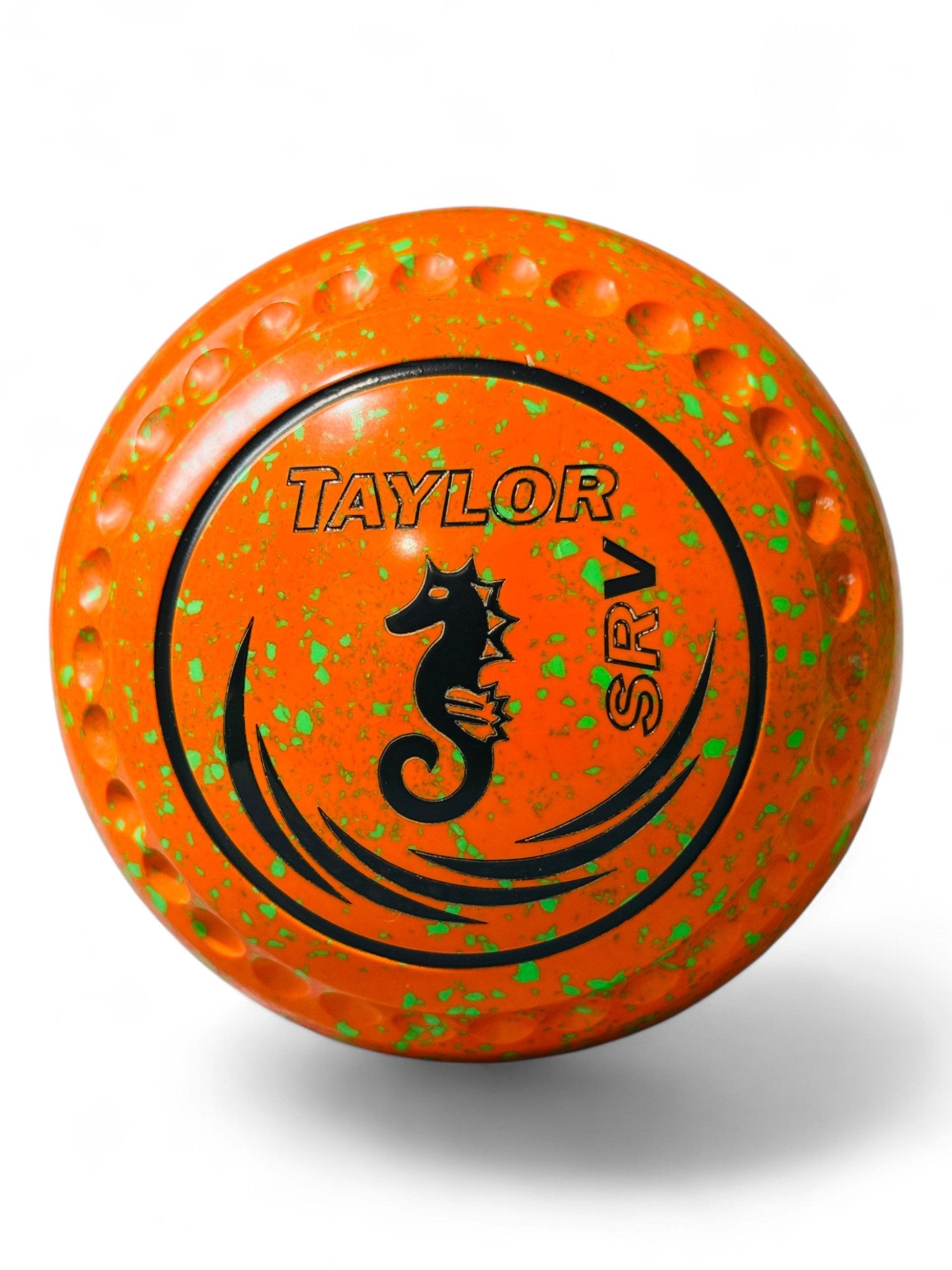 Taylor SRV Orange/Lime Seahorse Size 2 Half Pipe 35 Stamp