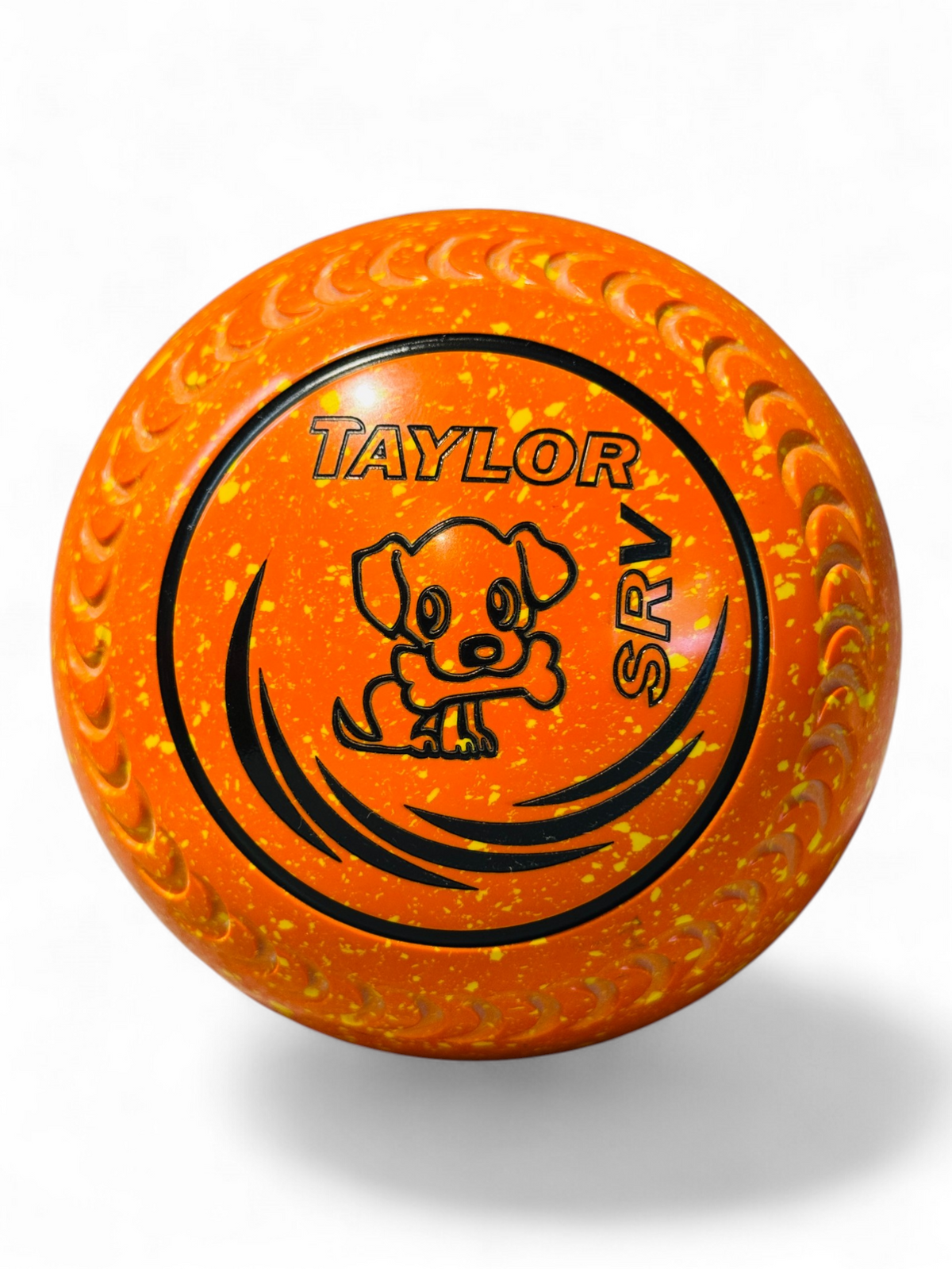 Taylor SRV Orange Yellow Dog Size 2 Crescent 35 Stamp