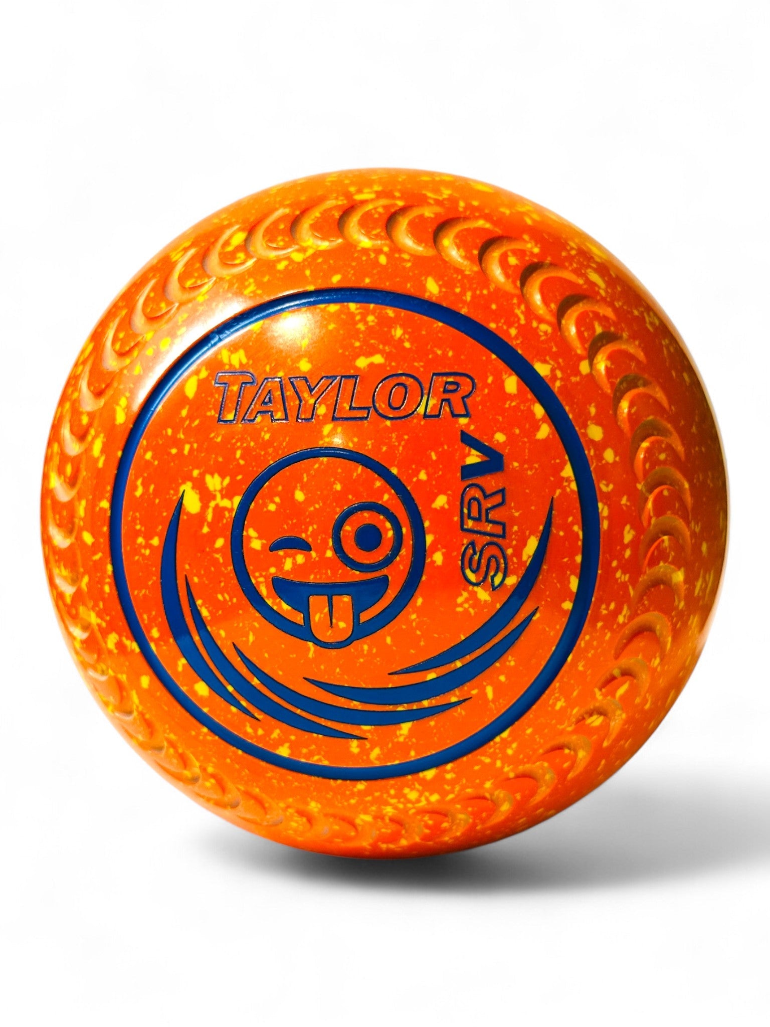 Taylor SRV Orange/Yellow (Amber) Smiley Face Size 2 Crescent 35 Stamp