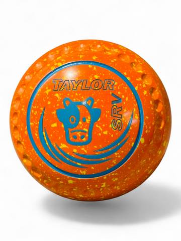 Taylor SRV Orange Yellow Cow Size 2 Half Pipe 35 Stamp