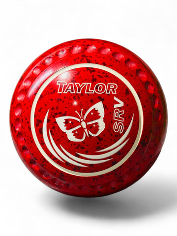 Taylor SRV Cherry Red Butterfly Size 2 Half Pipe 35 Stamp