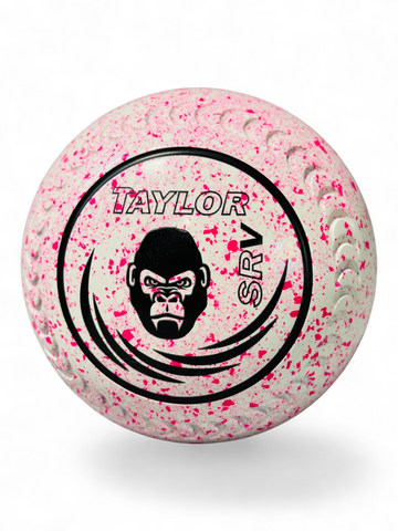 Taylor SRV White Pink Gorilla Size 2 Crescent 35 Stamp