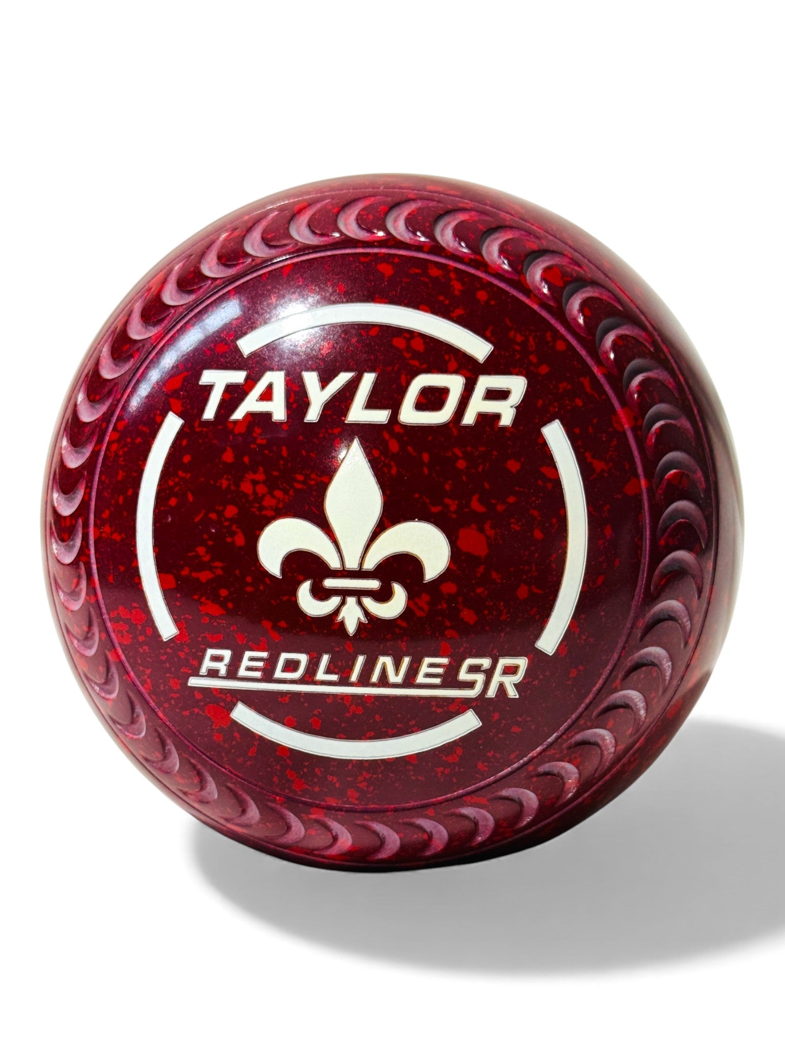 Taylor Redline SR Maroon/Red Fleur-de-lis Size 2 Crescent 34 Stamp