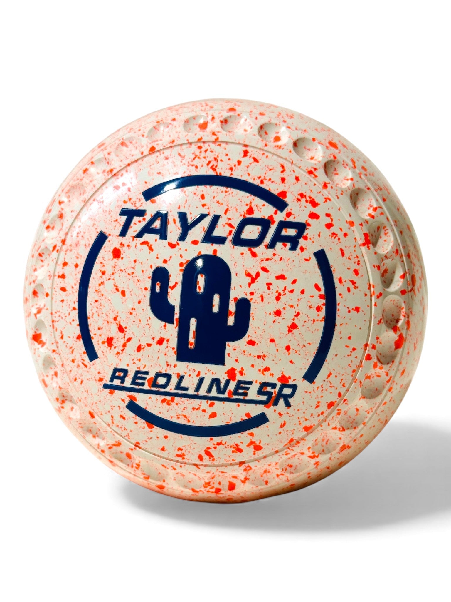 Taylor Redline SR White/Orange Size 2 Half Pipe 34 Stamp