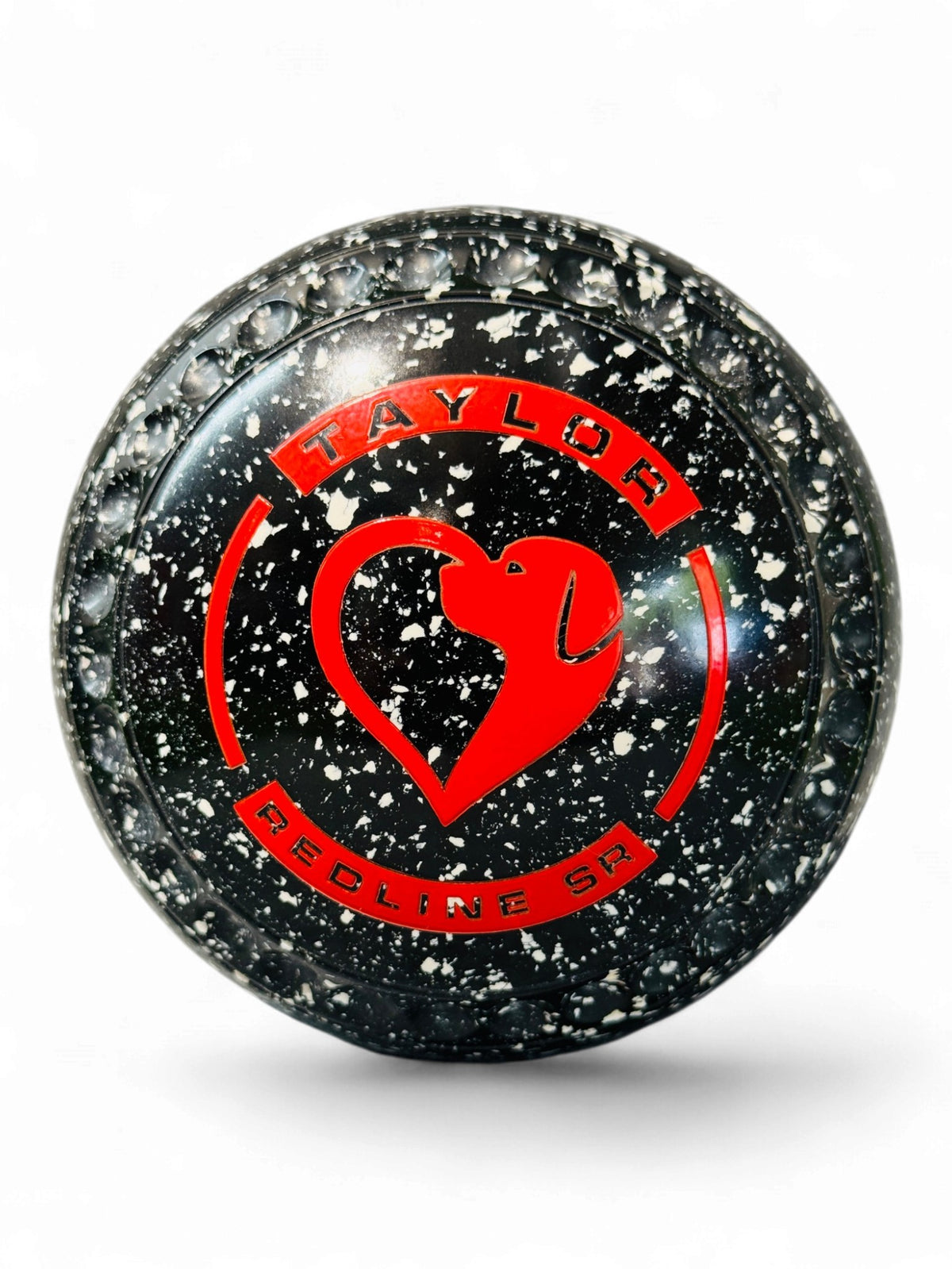 Taylor Redline SR Black/White Dog Heart Size 2 Half Pipe 35 Stamp