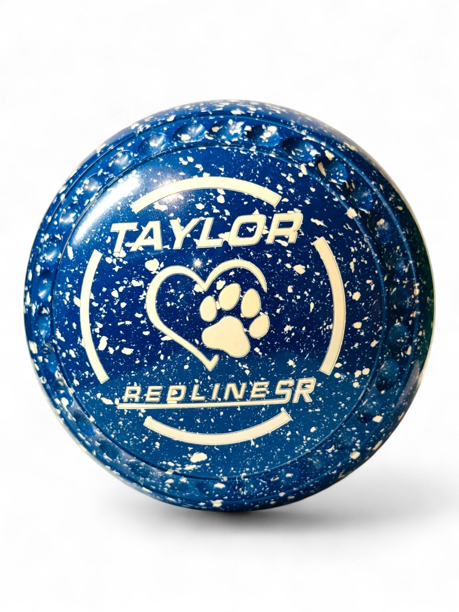 Taylor Redline SR Light Blue/White Heart Size 2 Half Pipe 35 Stamp