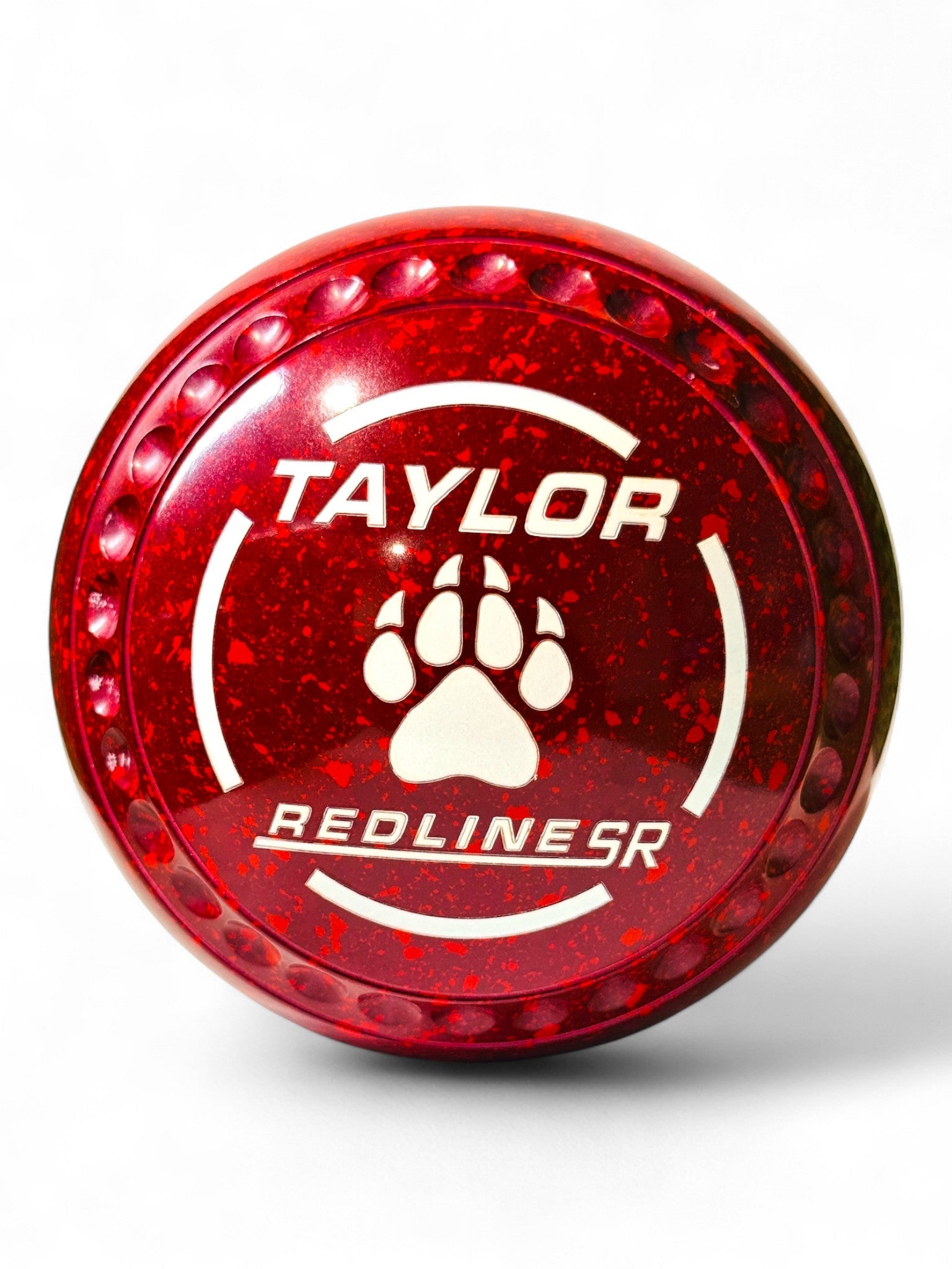 Taylor Redline SR Maroon/Red Paw Print Size 2 Half Pipe 35 Stamp