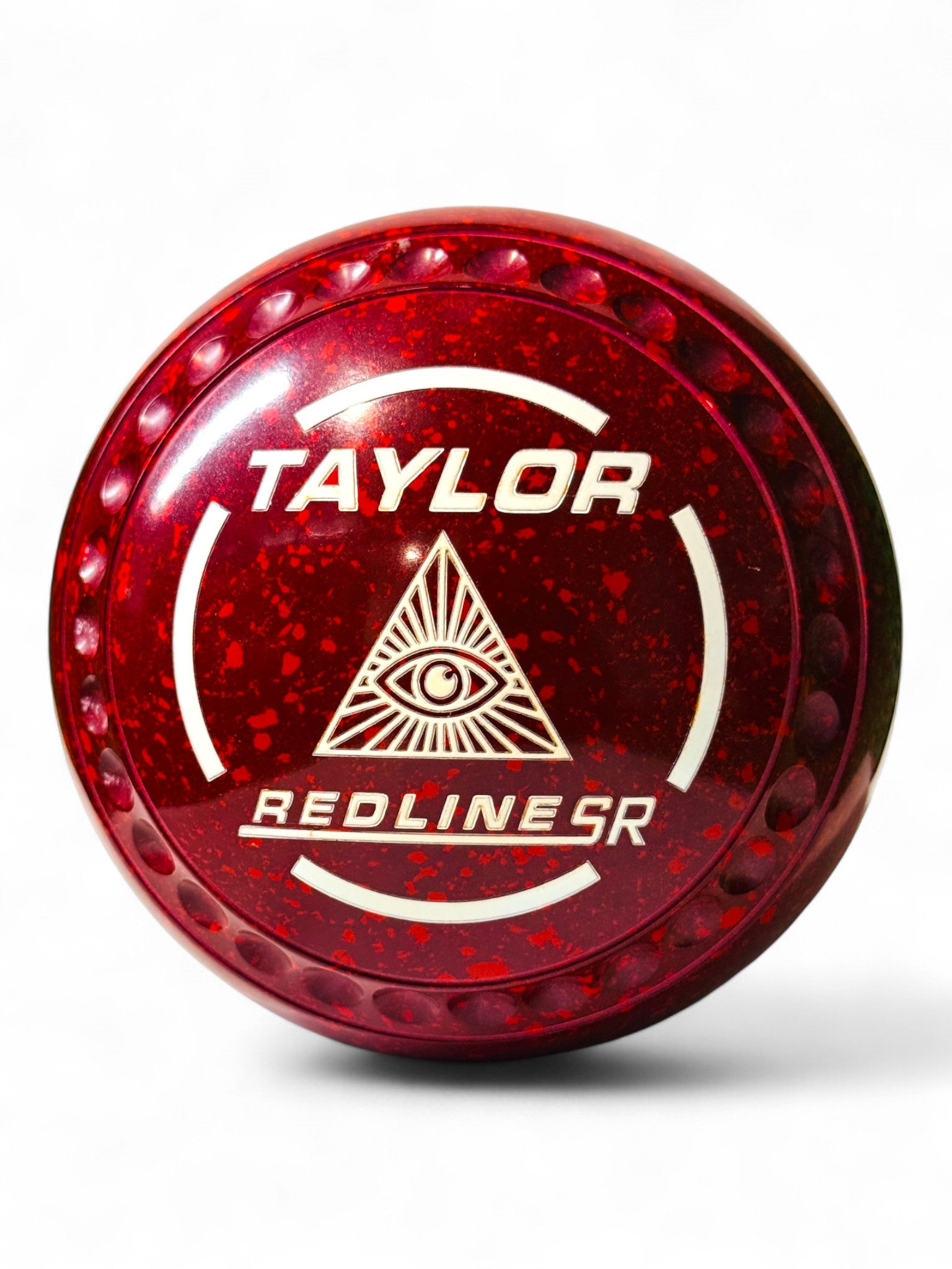 Taylor Redline SR Maroon/Red Eye in Pyramid Size 2 Half Pipe 35 Stamp