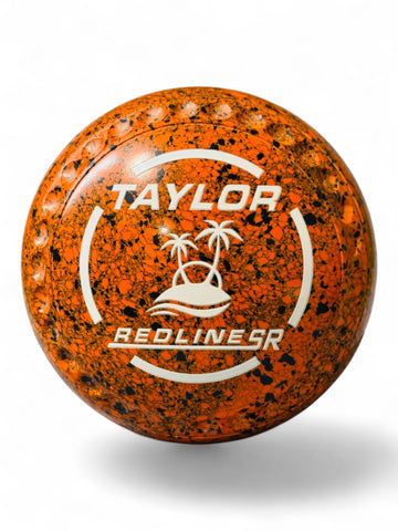 Taylor Redline SR Orange/Black Island Size 2 Half Pipe 35 Stamp