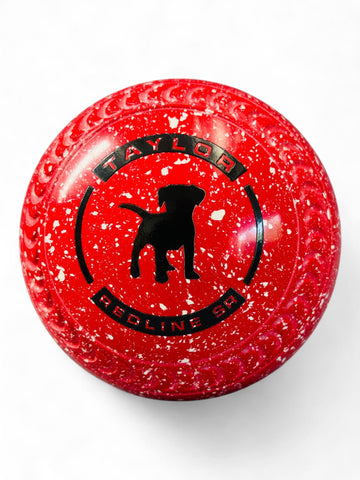 Taylor Redline SR Red White Dog Size 2 Crescent 35 Stamp