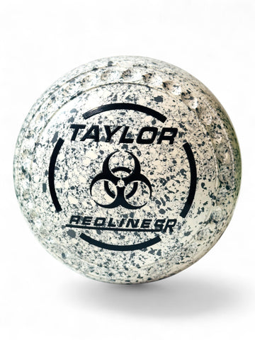 Taylor Redline SR White/Grey (White Steel) Biohazard Size 2 Half Pipe 35 Stamp