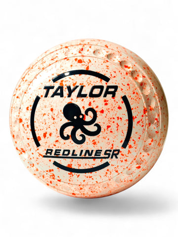 Taylor Redline SR White/Orange Octopus Size 2 Half Pipe 35 Stamp