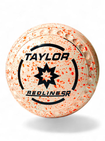 Taylor Redline SR White/Orange Star Size 2 Half Pipe 35 Stamp