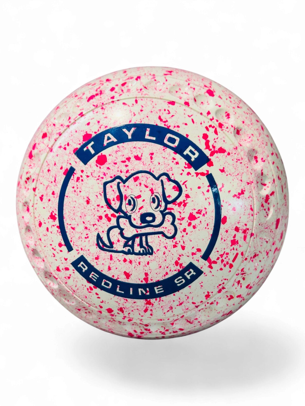 Taylor Redline SR White Pink Dog with Bone Size 2 Half Pipe 35 Stamp