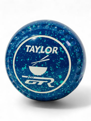 Taylor GTR Blue/Mint Bowl and chopsticks Size 3 Half Pipe 34 Stamp