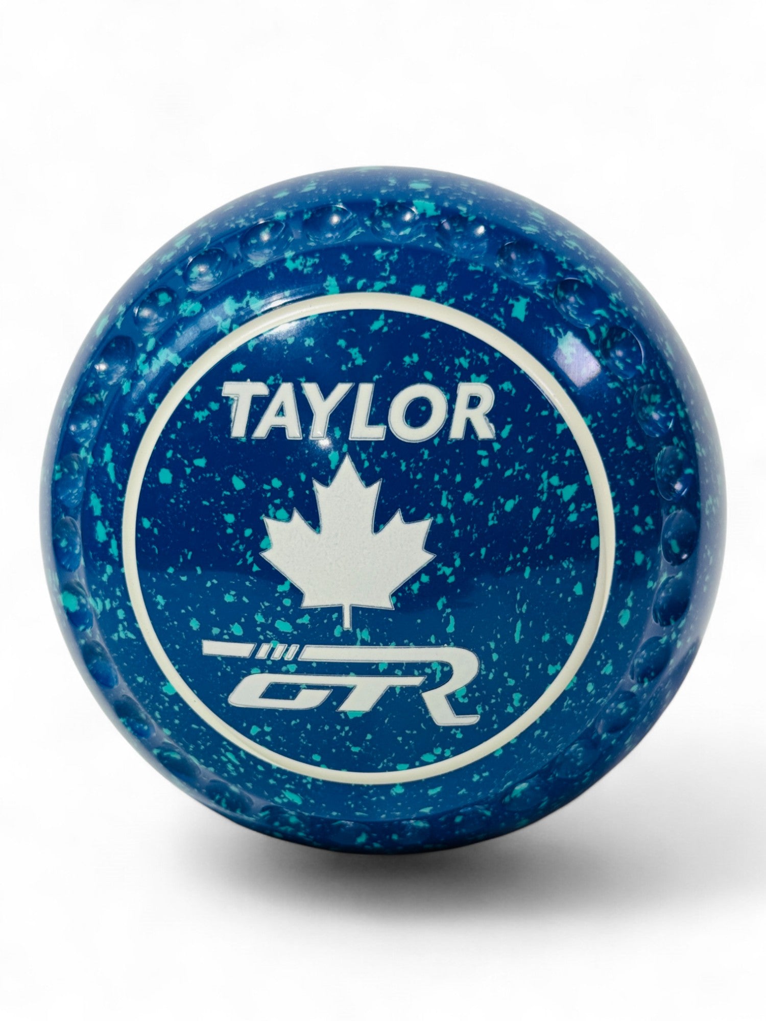 Taylor GTR Blue/Mint Maple Leaf Size 3 Half Pipe 34 Stamp