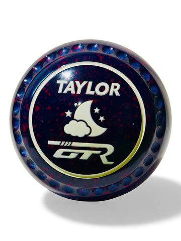 Taylor GTR Dark Blue/Magenta Moon Size 3 Half Pipe 34 Stamp