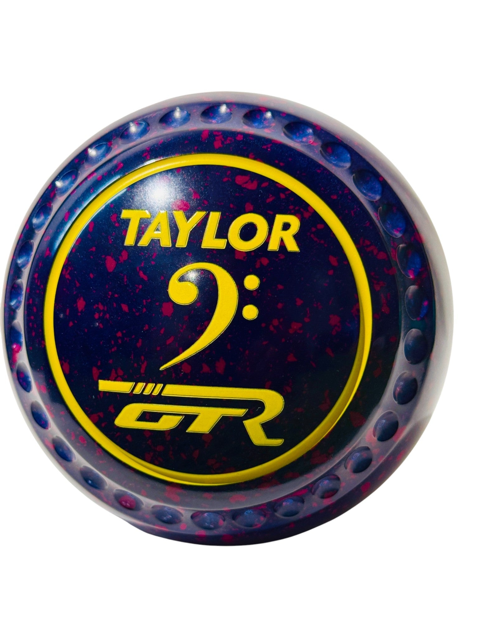 Taylor GTR Dark Blue/Magenta Geometrical Shape Size 3 Half Pipe 34 Stamp