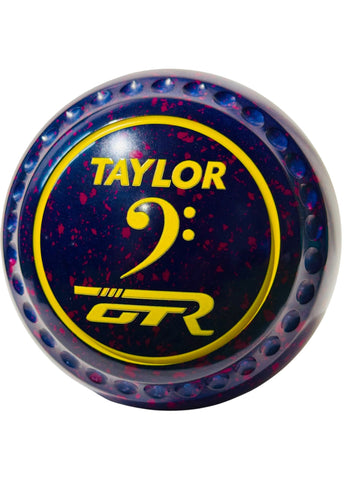 Taylor GTR Dark Blue/Magenta Geometrical Shape Size 3 Half Pipe 34 Stamp