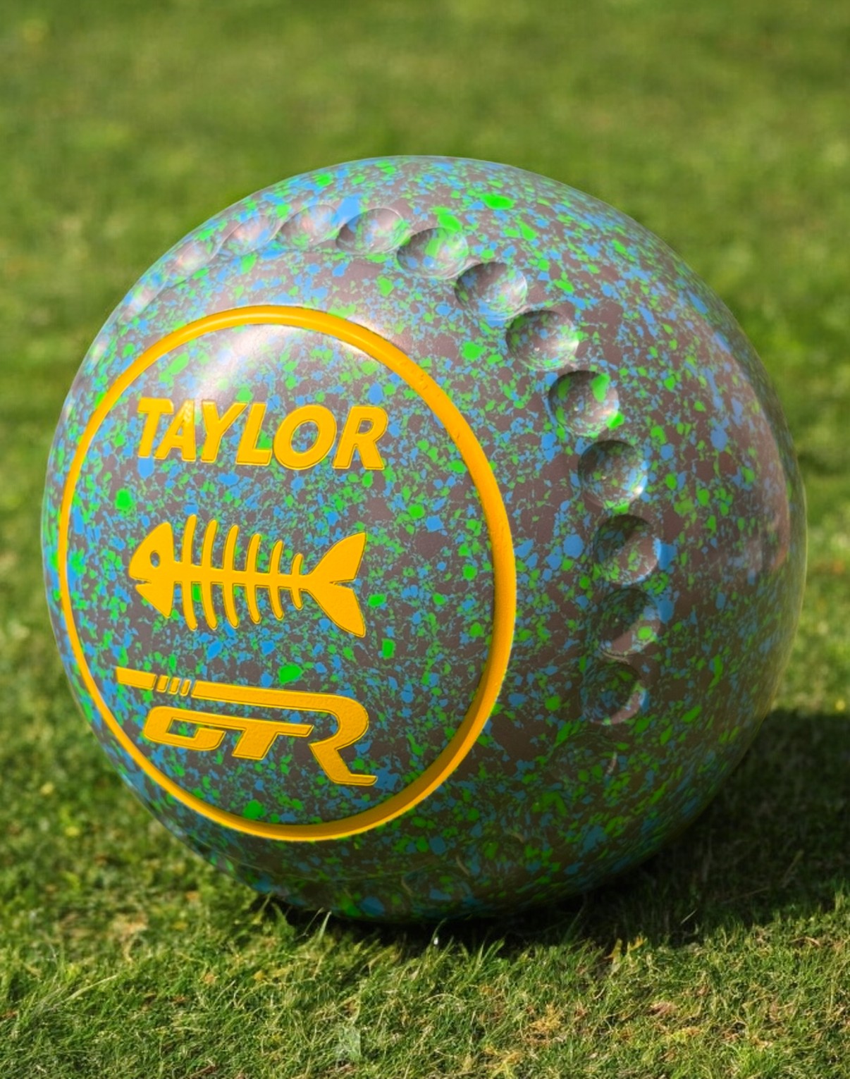 Taylor GTR Iced Lime Fish Size 3 Half Pipe 34 Stamp