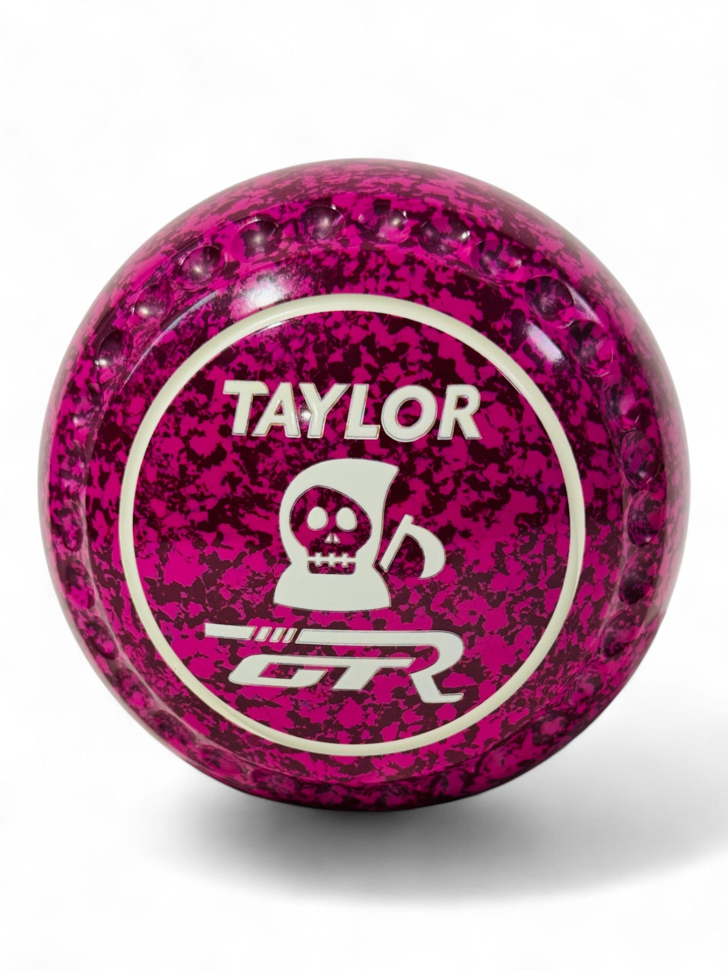 Taylor GTR Raspberry Ripple Skull Size 3 Half Pipe 34 Stamp
