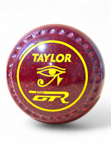 Taylor GTR Maroon/Red Eye Size 3 Half Pipe 34 Stamp