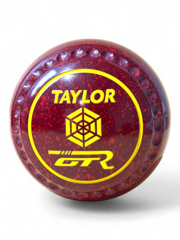 Taylor GTR Maroon/Red Geometric shape Size 3 Half Pipe 34 Stamp