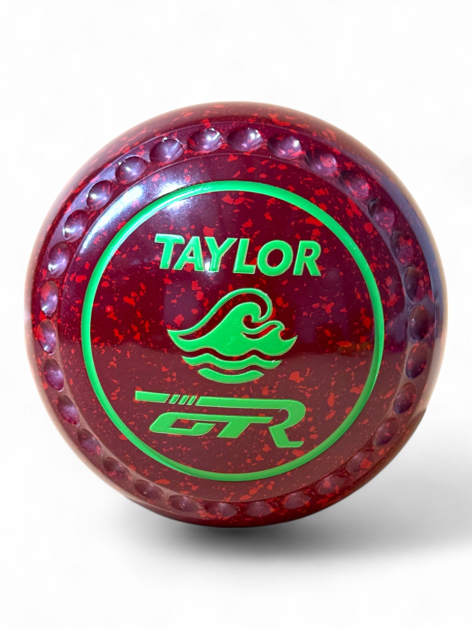 Taylor GTR Maroon/Red Wave Size 3 Half Pipe 34 Stamp