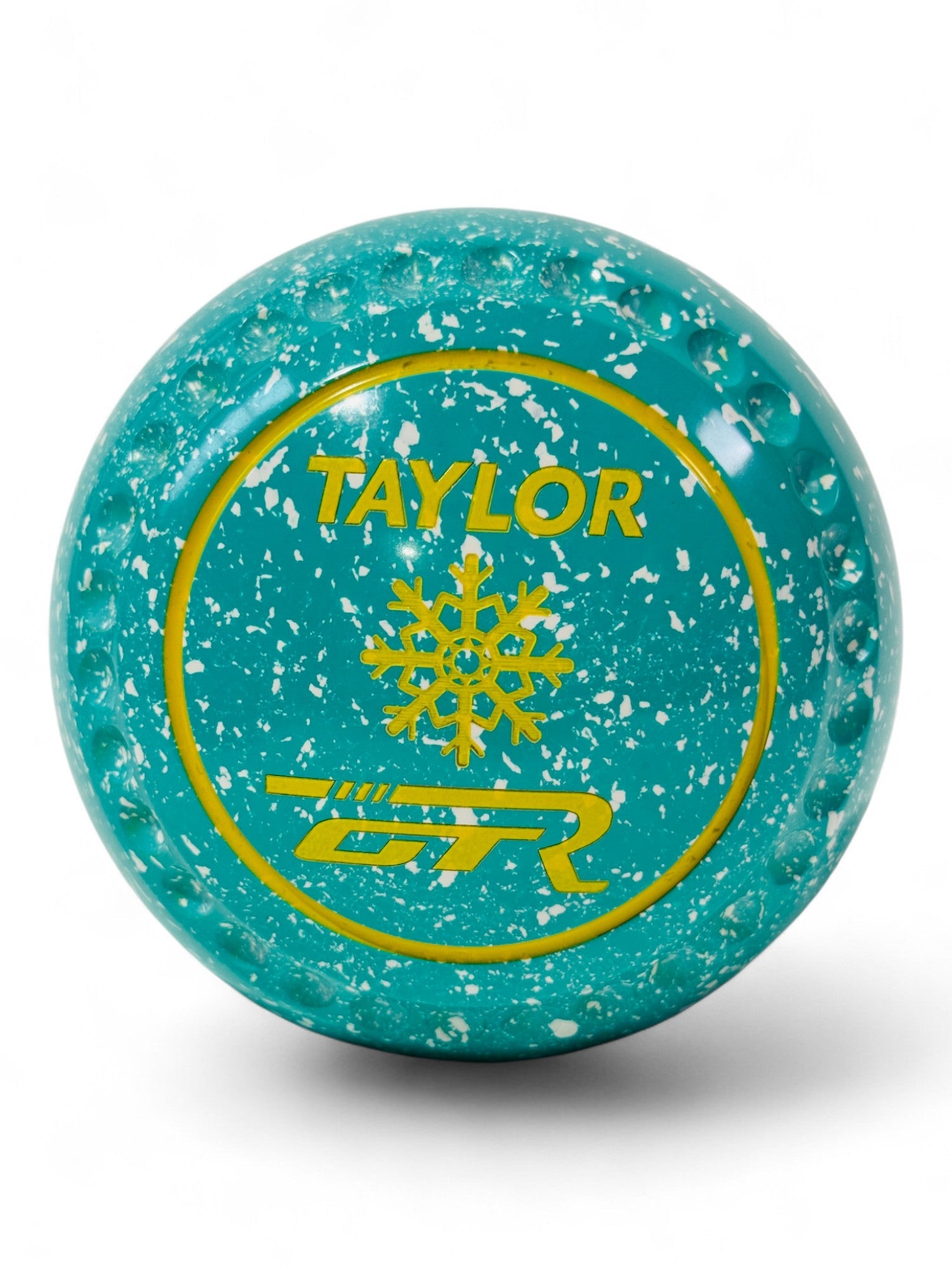 Taylor GTR Mint/White Snowflake Size 3 Half Pipe 34 Stamp