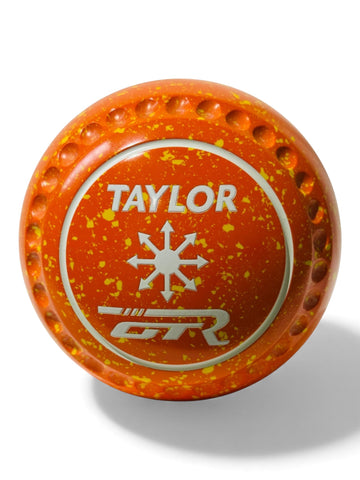 Taylor GTR Orange/Yellow (Amber) Compass Size 3 Half Pipe 34 Stamp