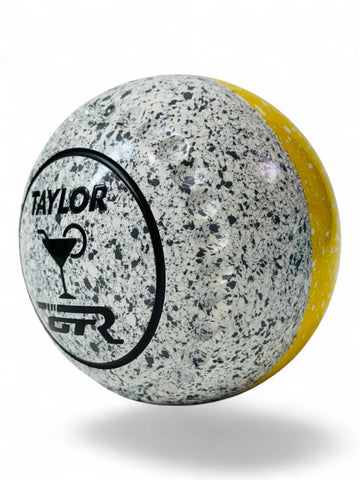 Taylor GTR Grey/Yellow Cocktail Size 3 Half Pipe 34 Stamp