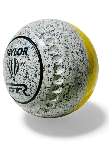 Taylor GTR Grey/Yellow Hot Air Balloon Size 3 Half Pipe 34 Stamp