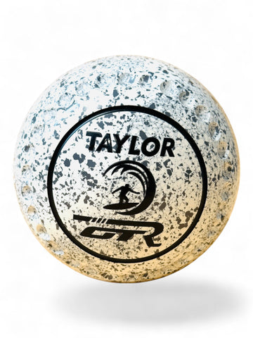 Taylor GTR White/Grey (White Steel) Surfer Size 3 Half Pipe 34 Stamp
