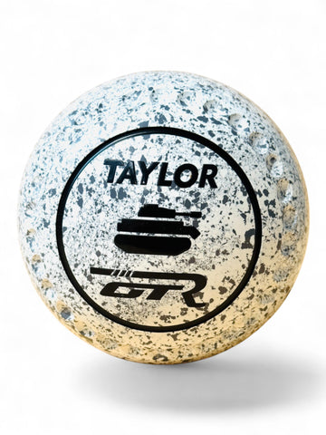 Taylor GTR White/Grey (White Steel) Geometric shape Size 3 Half Pipe 34 Stamp