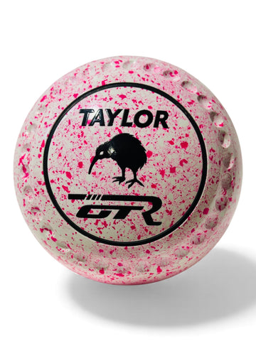 Taylor GTR White/Pink Size 3 Half Pipe 34 Stamp