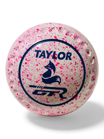 Taylor GTR White/Pink Fire Size 3 Half Pipe 34 Stamp