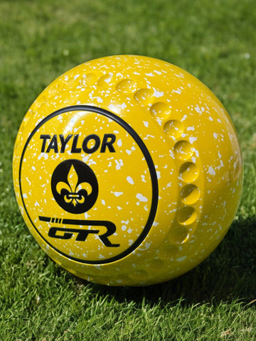 Taylor GTR Yellow/White (Lemon Sherbert) Flower Size 3 Half Pipe 34 Stamp