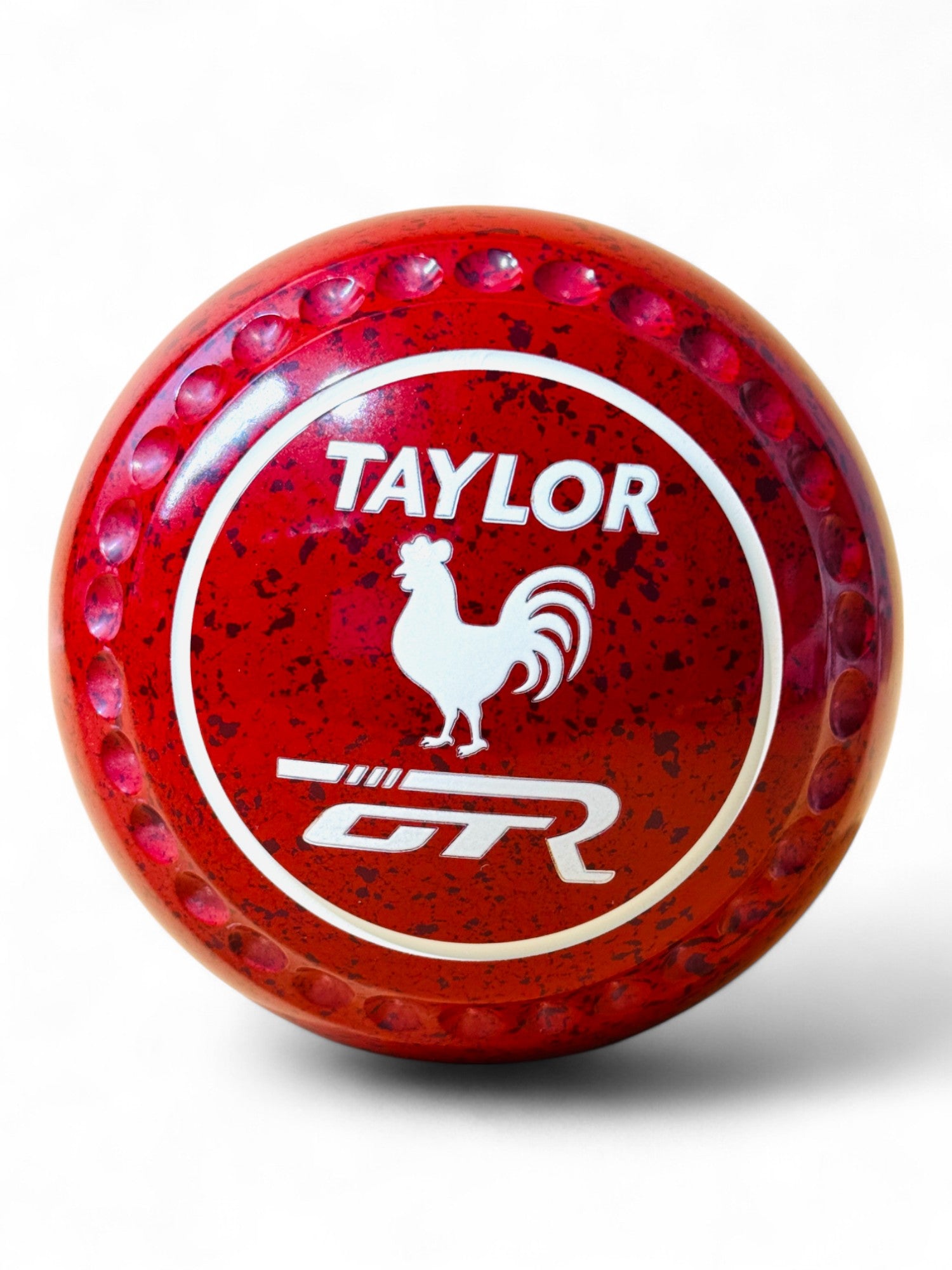 Taylor GTR Cherry Red Rooster Size 3 Half Pipe 34 Stamp